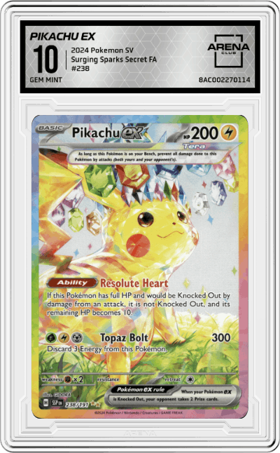 Pikachu ex