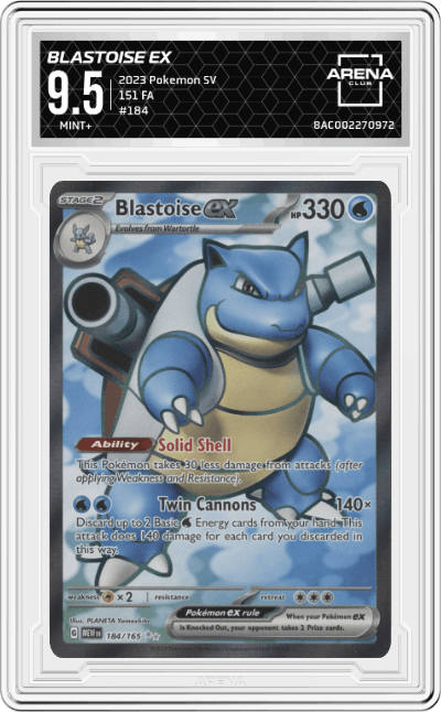Blastoise ex