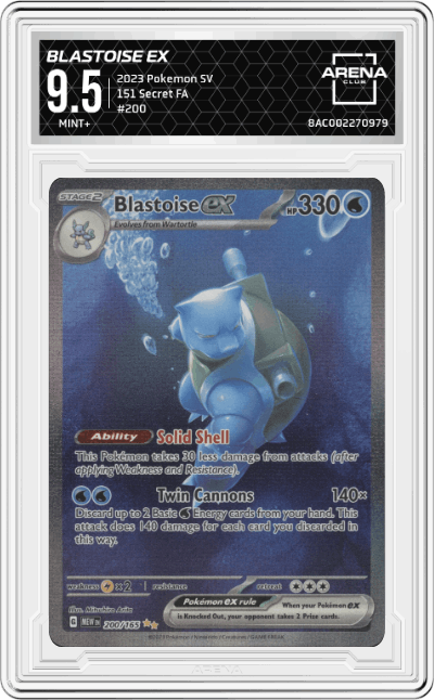 Blastoise ex