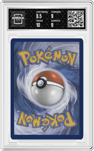 Bulbasaur from the 2024 Pokemon SV set graded by Arena Club and given an overall grade of 9.