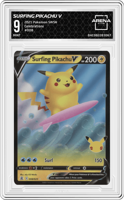 Surfing Pikachu V