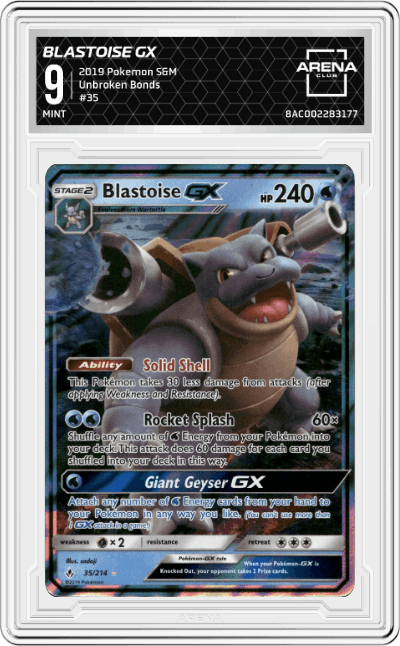 Blastoise GX