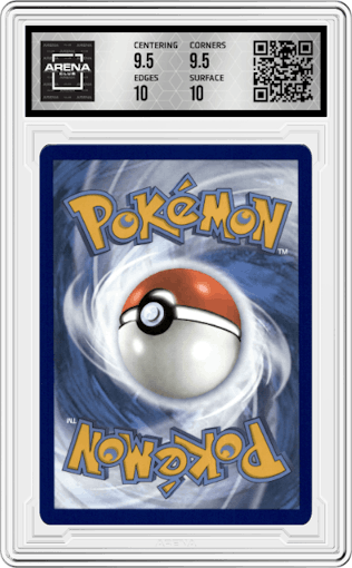 Alolan Vulpix VSTAR from the 2022 Pokemon SWSH set graded by Arena Club and given an overall grade of 10.