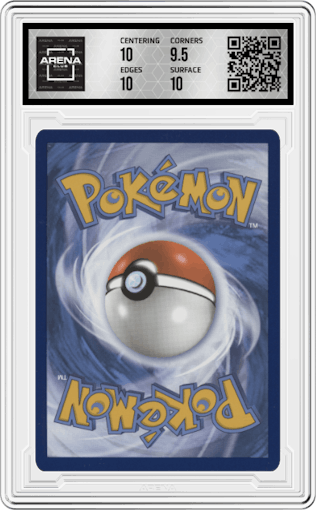 Corviknight V from the 2022 Pokemon SWSH set graded by Arena Club and given an overall grade of 10.