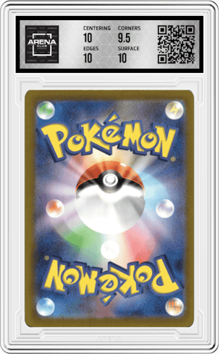 Steelix from the 2023 Pokemon SV JPN set graded by Arena Club and given an overall grade of 10.