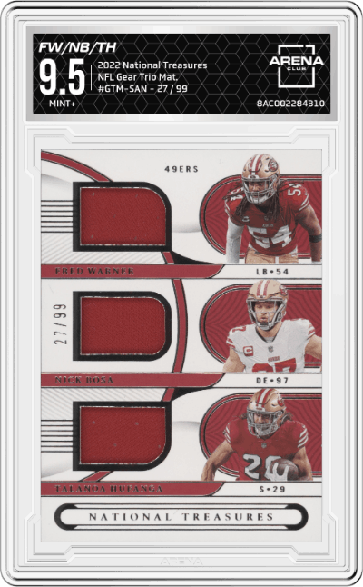 Fred Warner/Nick Bosa/Talanoa Hufanga