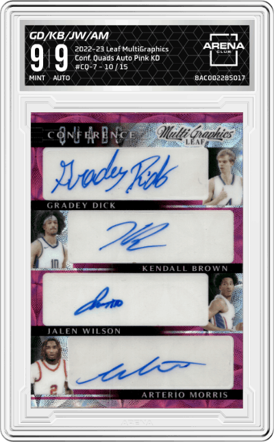 Gradey Dick/Kendall Brown/Jalen Wilson/Arterio Morris