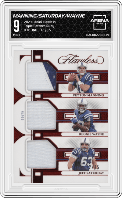 Peyton Manning / Jeff Saturday / Reggie Wayne