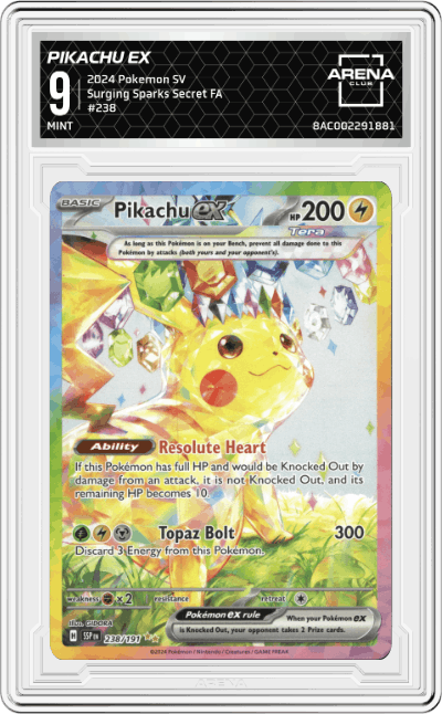 Pikachu ex