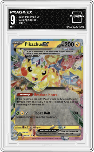 Pikachu ex