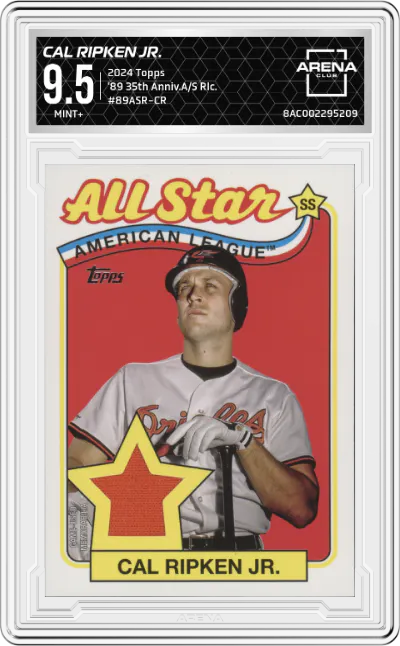 2024 Topps '89 35th Anniv.A/S Rlc. Cal Ripken Jr. #89ASR-CR ARENA CLUB 9.5