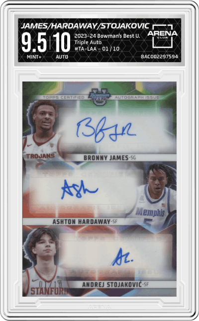 Bronny James/Ashton Hardaway/Andrej Stojakovic