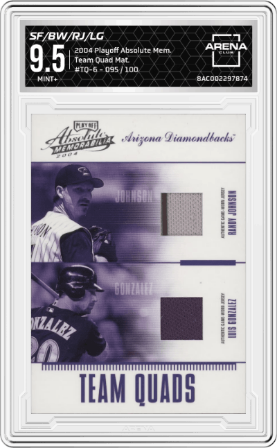 Steve Finley/Brandon Webb/Randy Johnson/Luis Gonzalez