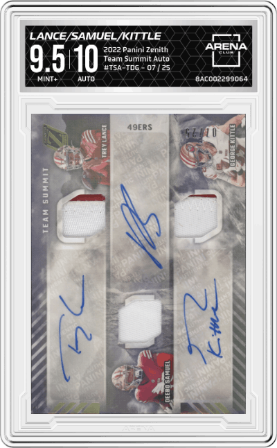  Trey Lance/Deebo Samuel/George Kittle