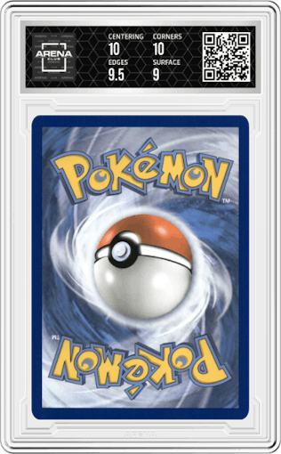 Brooklet Hill from the 2019 Pokemon S&M  set graded by Arena Club and given an overall grade of 9.5.