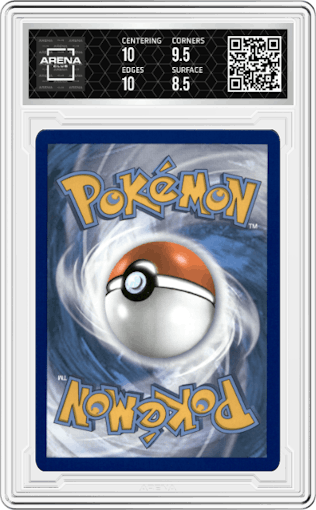Charizard VMAX  from the 2021 Pokemon SWSH set graded by Arena Club and given an overall grade of 9.