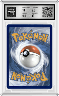 Irida from the 2023 Pokemon SWSH set graded by Arena Club and given an overall grade of 10.