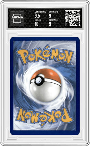 Jynx from the 2022 Pokemon SWSH set graded by Arena Club and given an overall grade of 9.5.