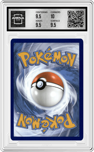 Gordie from the 2022 Pokemon SWSH set graded by Arena Club and given an overall grade of 10.