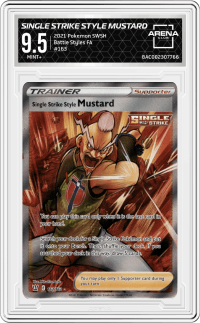 Single Strike Style Mustard