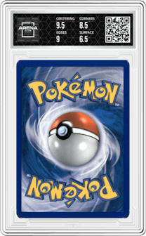 Exeggutor from the 2007 Pokemon D&P set graded by Arena Club and given an overall grade of 7.