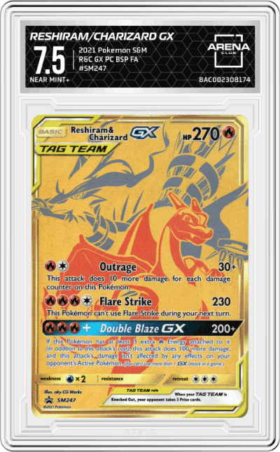 Reshiram/Charizard GX