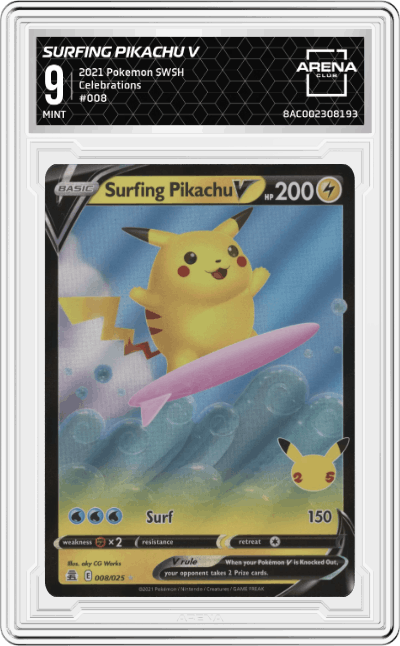 Surfing Pikachu V