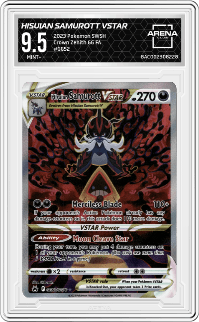 Hisuian Samurott VSTAR
