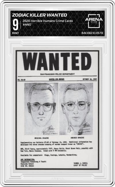 Zodiac Killer Wanted