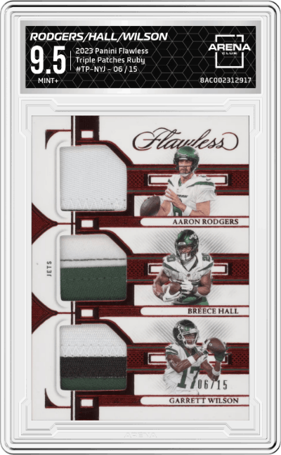 Aaron Rodgers/Breece Hall/Garrett Wilson