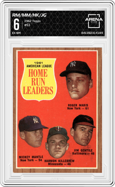 Roger Maris/Mickey Mantle/Harmon Killebrew/Jim Gentile