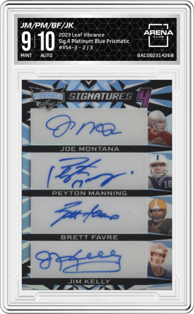 Joe Montana/Peyton Manning/Brett Favre/Jim Kelly