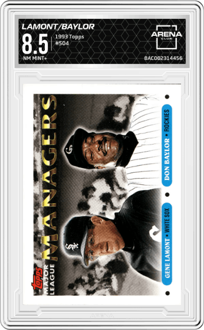 Gene Lamont/Don Baylor