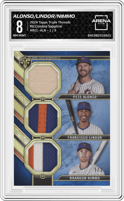 Pete Alonso/Francisco Lindor/Brandon Nimmo