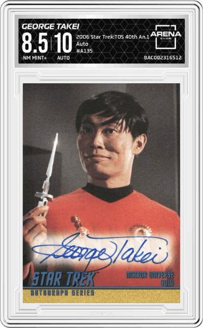 George Takei as Mirror Universe Sulu