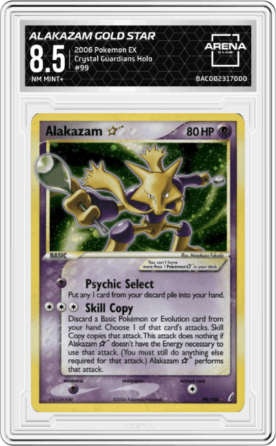 Alakazam Gold Star