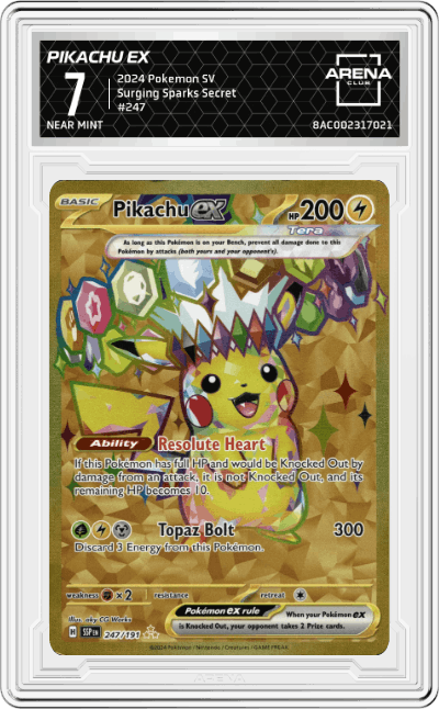 Pikachu ex