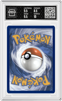 Carmine from the 2024 Pokemon SV set graded by Arena Club and given an overall grade of 9.