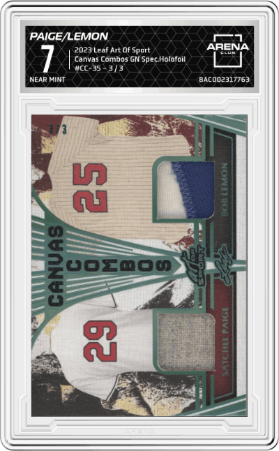 Satchel Paige/Bob Lemon