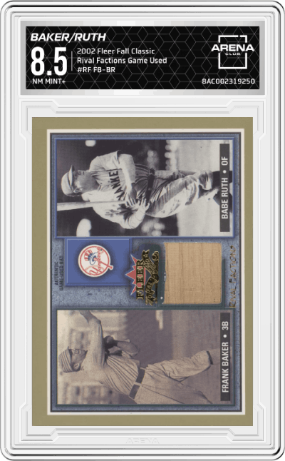 Frank Baker/Babe Ruth