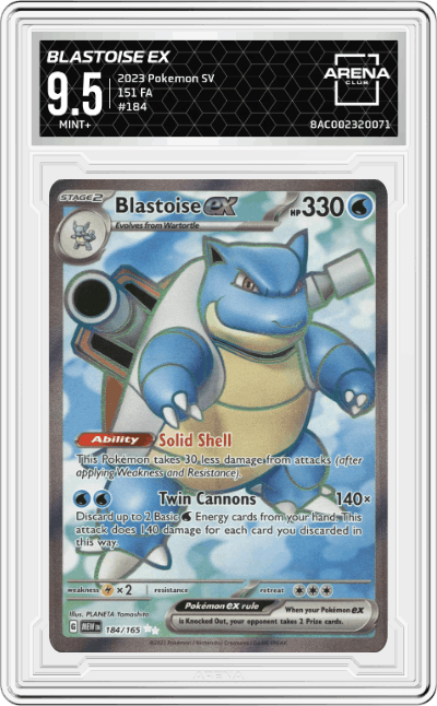 Blastoise ex
