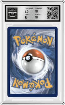 Mew from the 2021 Pokemon SWSH set graded by Arena Club and given an overall grade of 10.