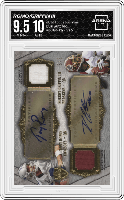 Tony Romo/Robert Griffin III