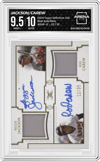 Reggie Jackson/Rod Carew