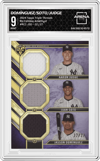 Jasson Domínguez/Juan Soto/Aaron Judge