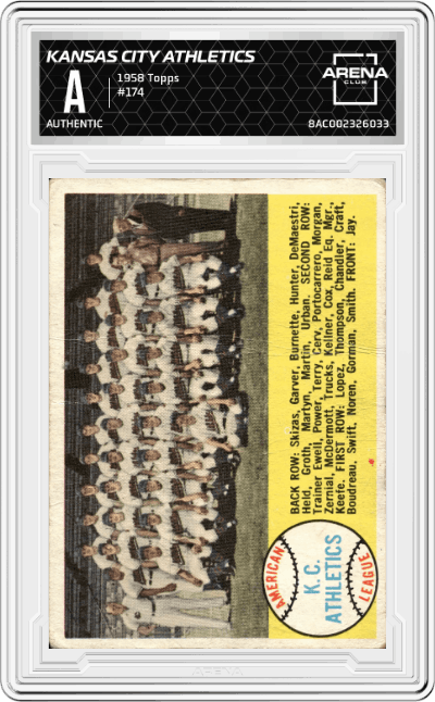 Kansas City Athletics Team CL