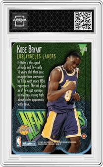 Kobe Bryant from the 1996-97 Skybox Premium set graded by Arena Club.