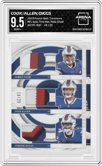 James Cook/Josh Allen/Stefon Diggs