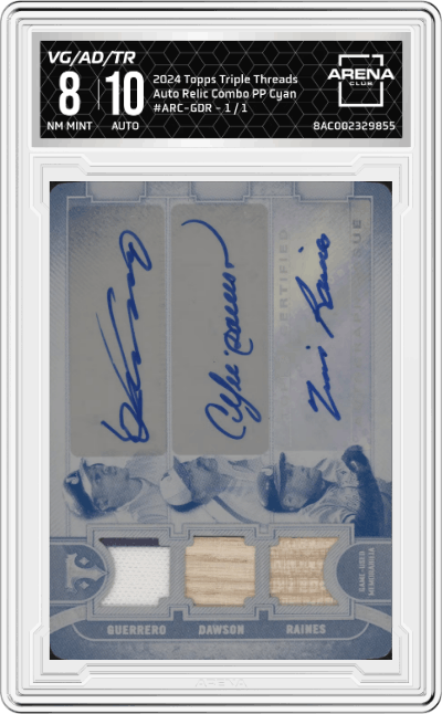 Vladimir Guerrero/Andre Dawson/Tim Raines