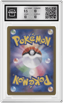 Glaceon ex from the 2024 Pokemon SV JPN set graded by Arena Club and given an overall grade of 10.